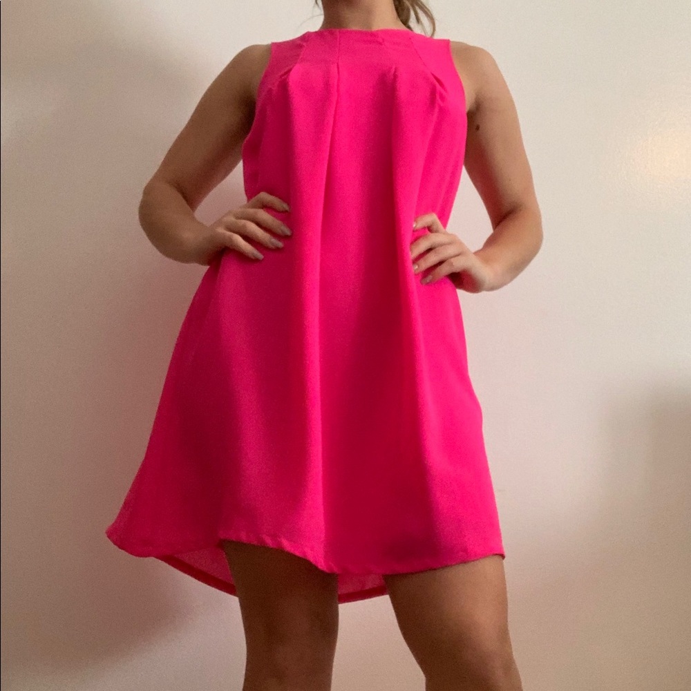 Pink dress